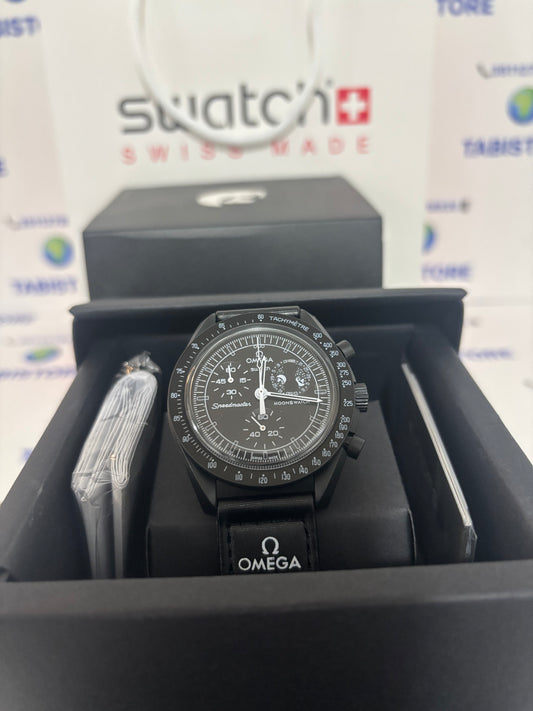 Swatch X Omega Mission to the Moonphase “Black”