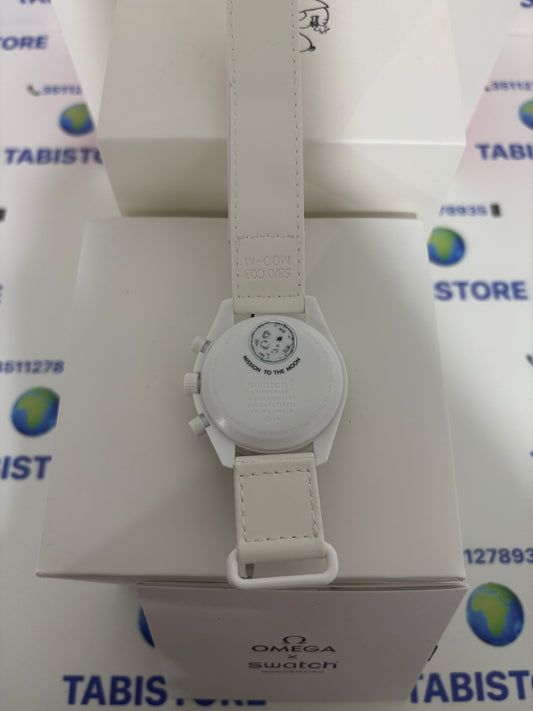 Swatch X Omega mission to the Moonphase “White”